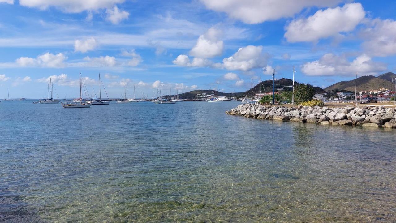 Appartement Pieds Dans L'Eau Vue Mer Acces Plage Et Piscine Marigot (Saint Martin) Exterior foto